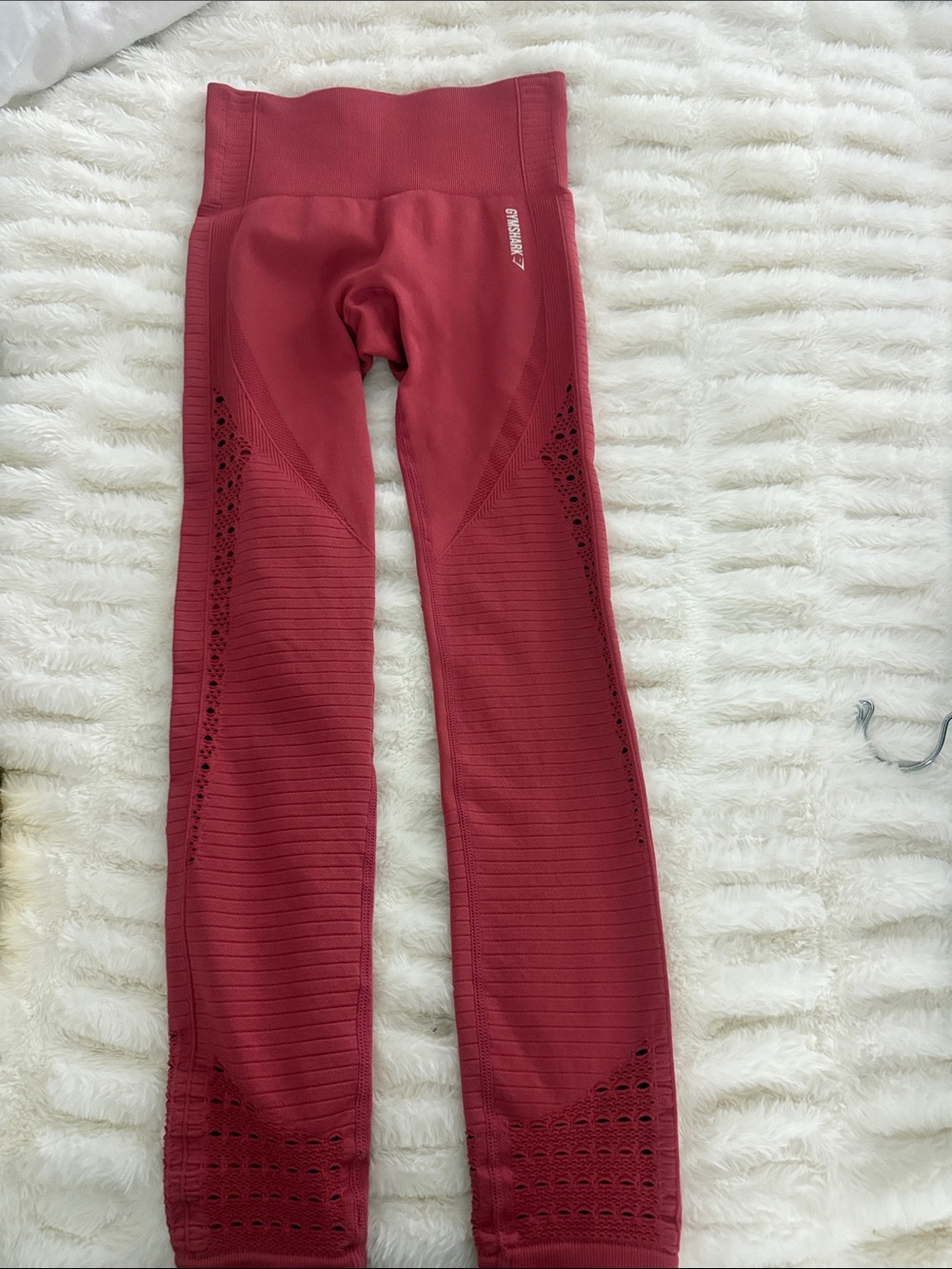 Gymshark Seamless Berry Red Leggings